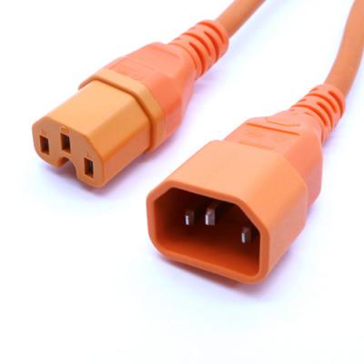 1m C14-C15 Rubber Hot Condition 1.0mmSq Orange